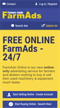 Mobile Screenshot of farmads.co.uk